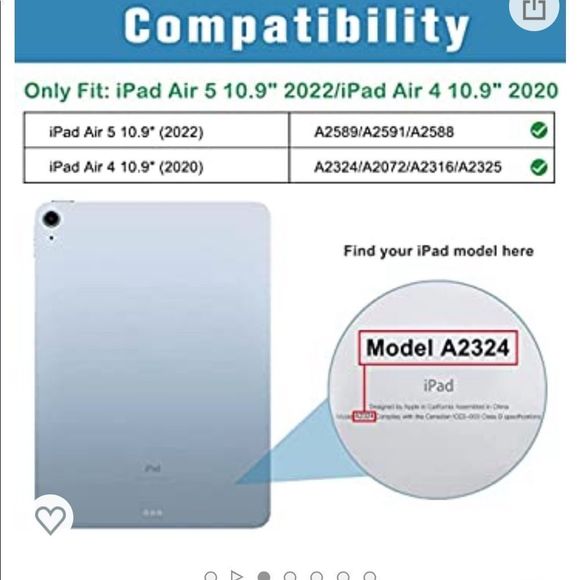 NWOT Rose Gold iPad Case - Picture 6 of 10